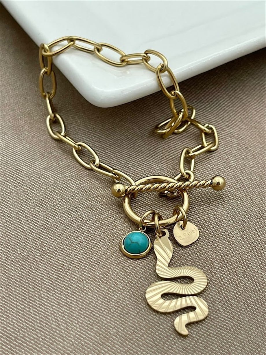 YILAN MODEL ÇELİK BİLEKLİK