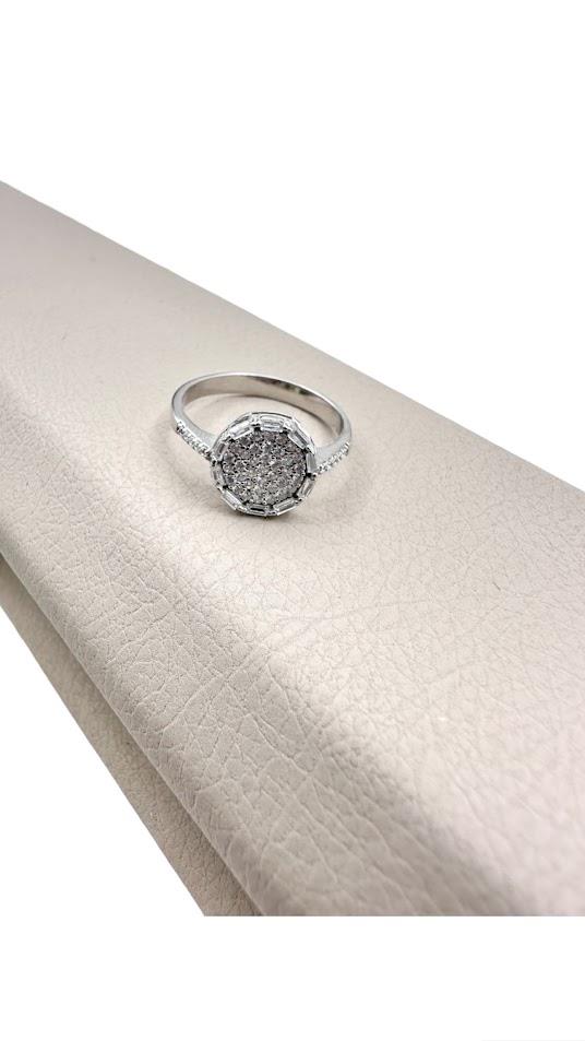 BAGET TAŞ GÜMÜŞ YÜZÜK