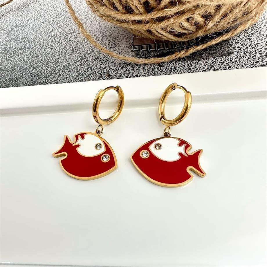 BALIK MODEL ÇELİK KÜPE