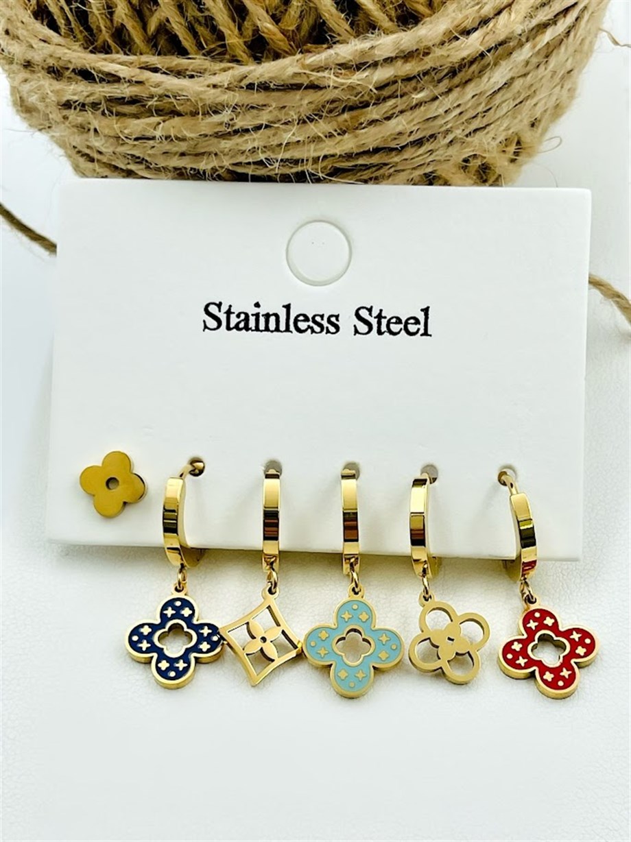 ÇELİK ÇOKLU SET KÜPE