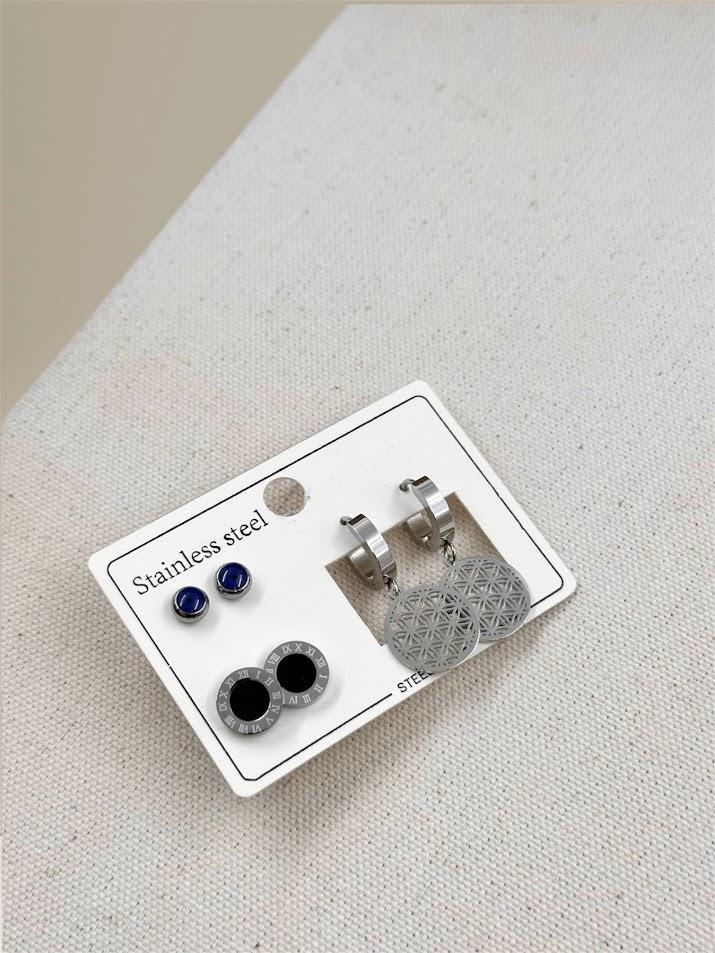 ÇELİK ÇOKLU SET KÜPE