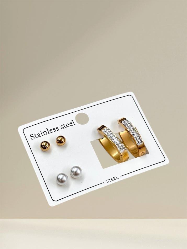 ÇELİK ÇOKLU SET KÜPE