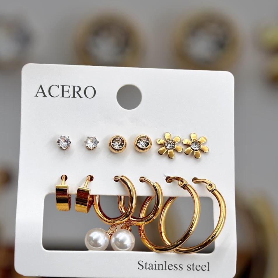 ÇELİK ÇOKLU SET KÜPE