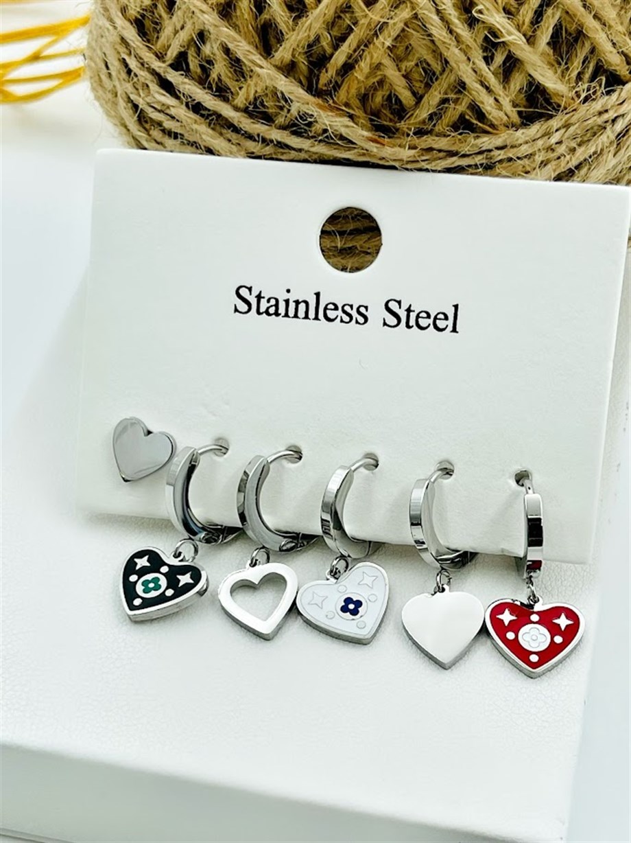 ÇELİK ÇOKLU SET KÜPE