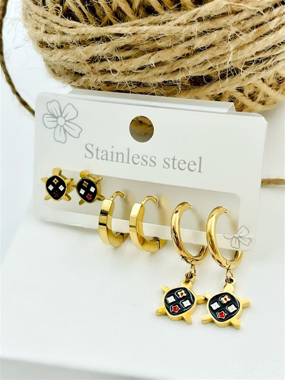 ÇELİK ÇOKLU SET KÜPE