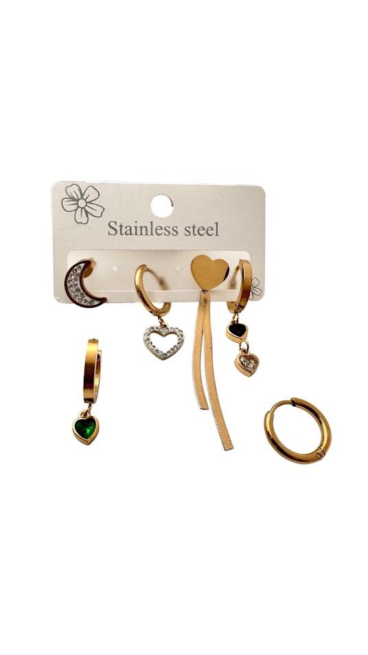 ÇELİK ÇOKLU SET KÜPE