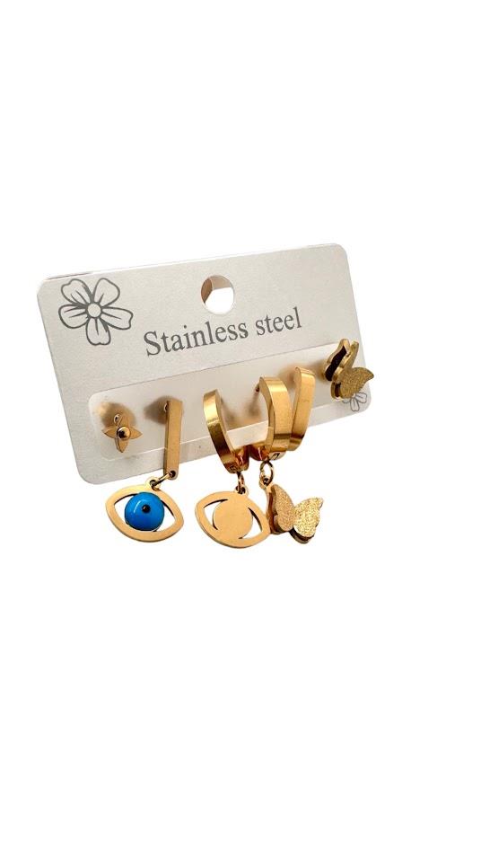 ÇELİK ÇOKLU SET KÜPE