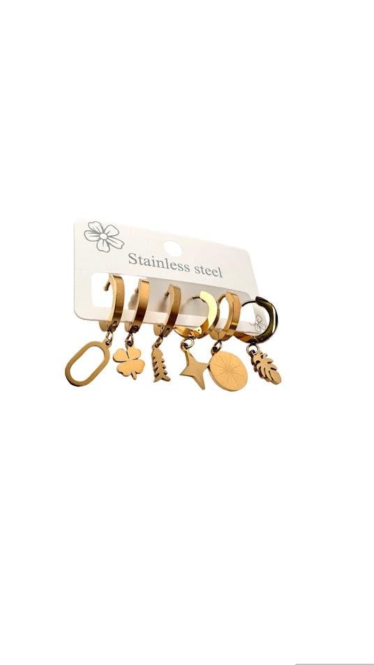 ÇELİK ÇOKLU SET KÜPE