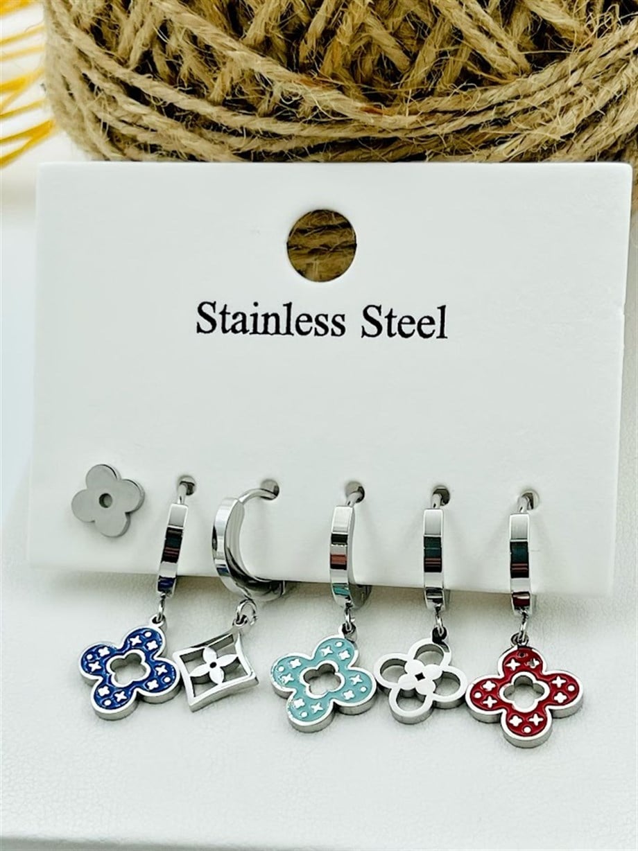 ÇELİK ÇOKLU SET KÜPE