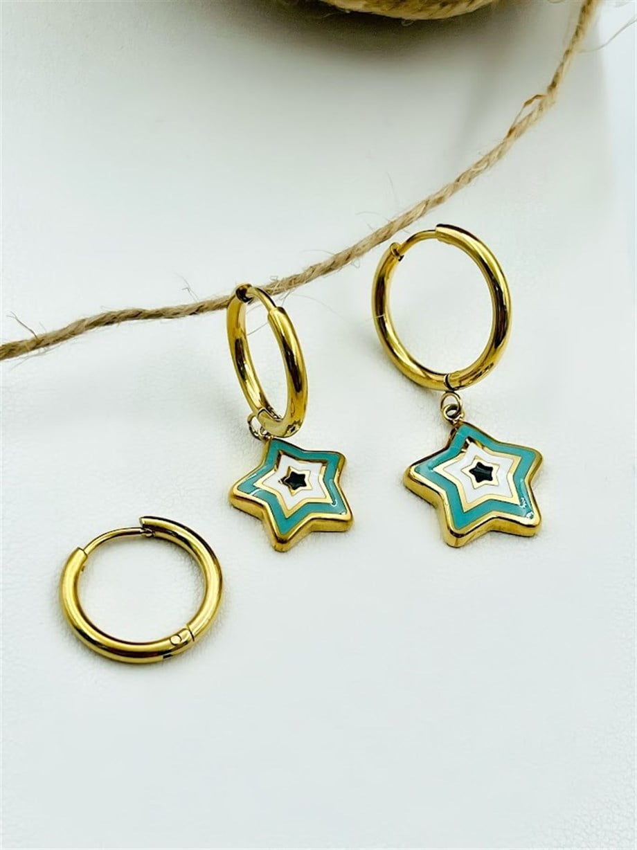 ÇOKLU SET ÇELİK KÜPE