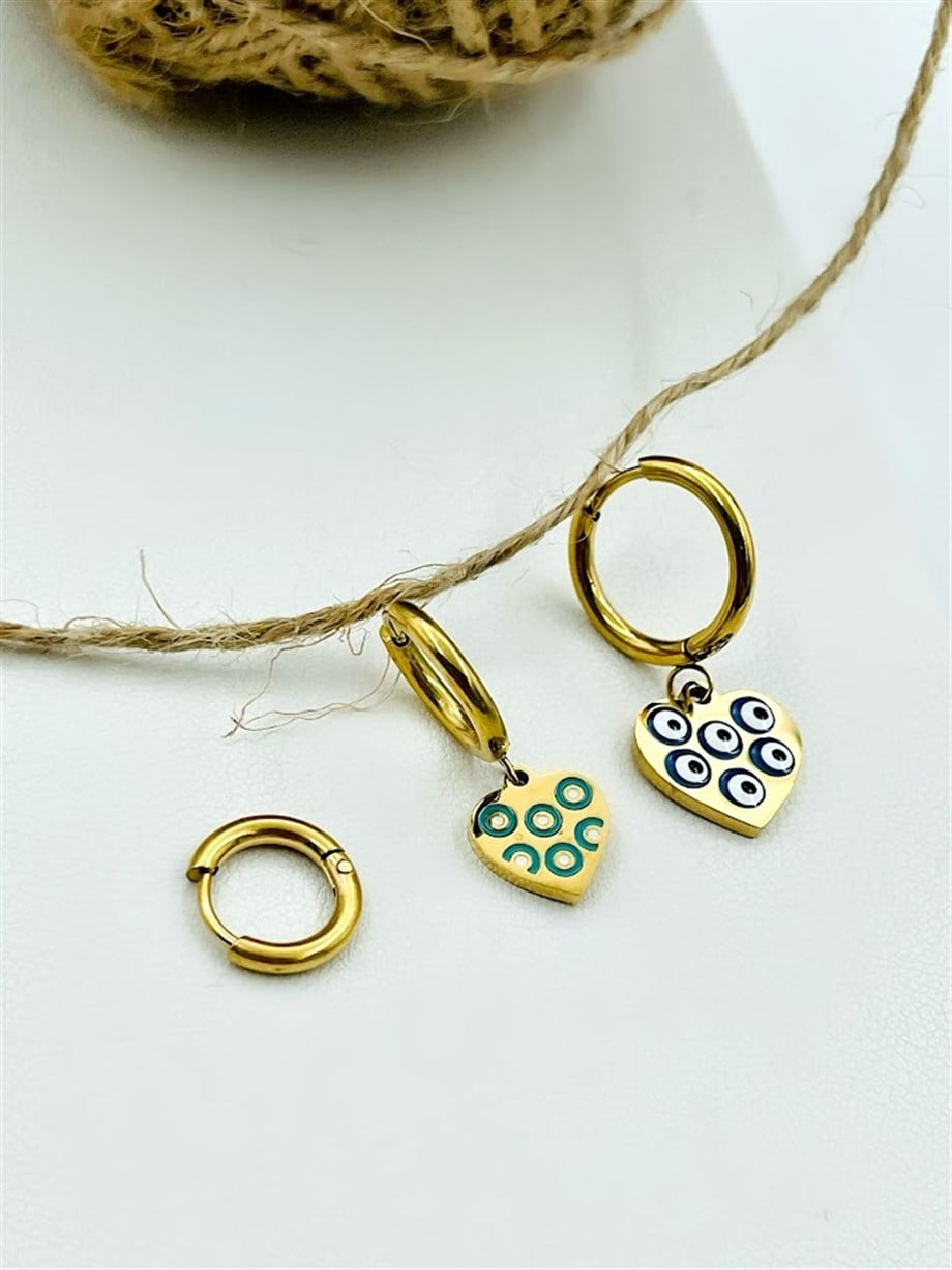 ÇOKLU SET ÇELİK KÜPE