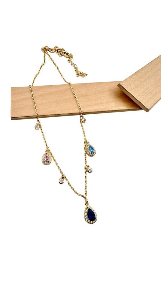 DAMLA MODEL GÜMÜŞ KOLYE