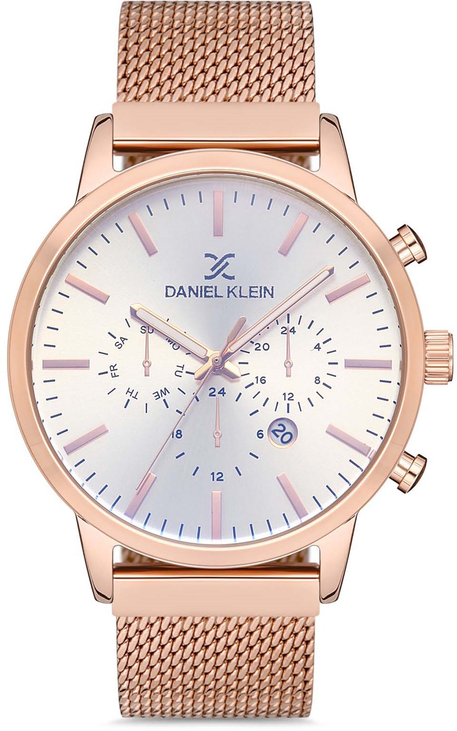 DANIEL KLEIN DK011317X-05 ERKEK RENKLİ CAM KOL SAATİ