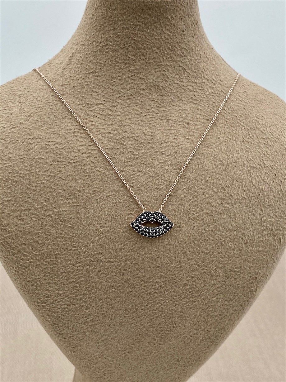 DUDAK MODEL GÜMÜŞ KOLYE