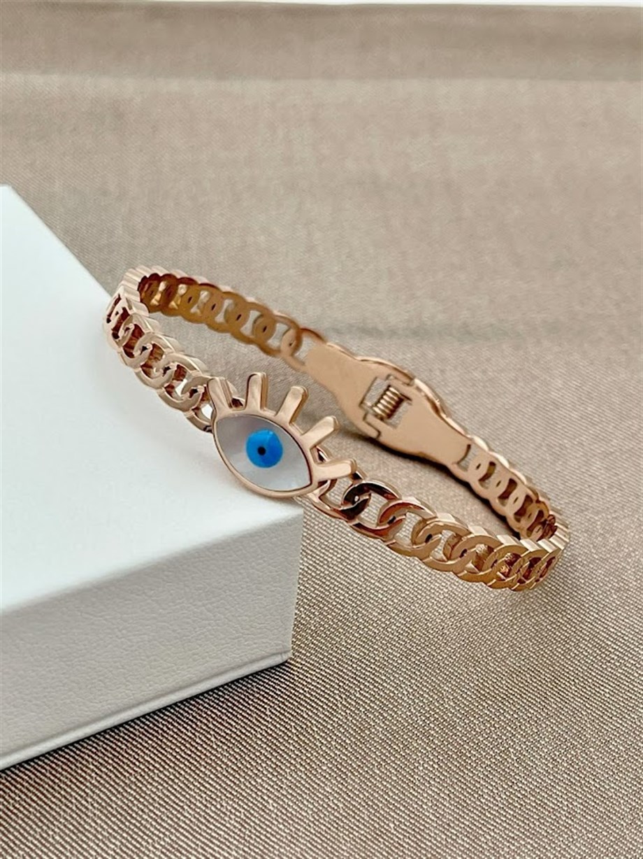 GÖZ MODEL ÇELİK BİLEZİK