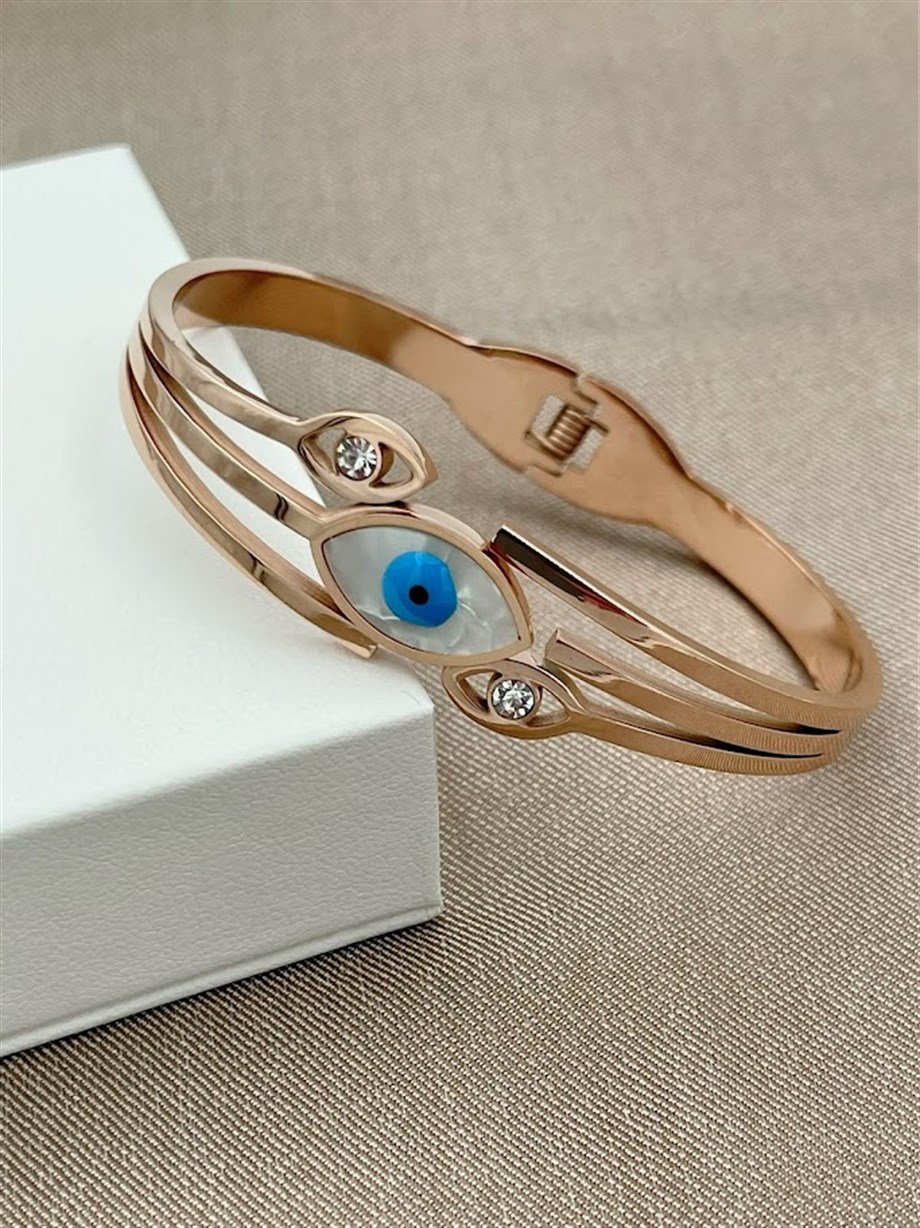 GÖZ MODEL ÇELİK BİLEZİK