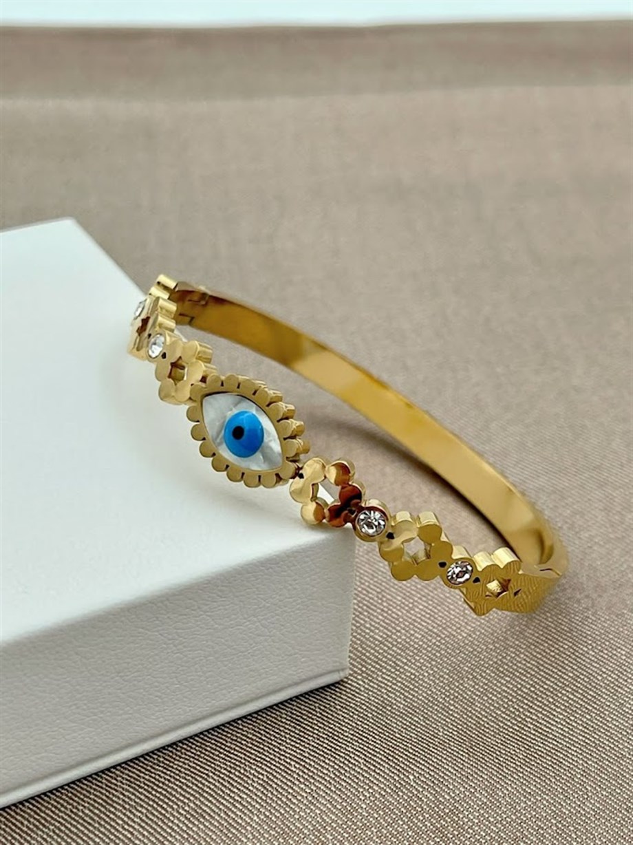 GÖZ MODEL ÇELİK BİLEZİK