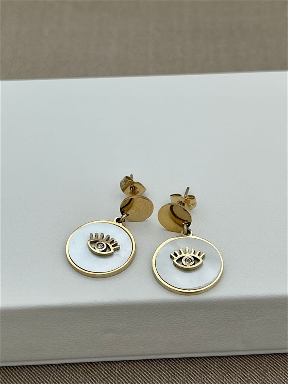 GÖZ MODEL ÇELİK KÜPE