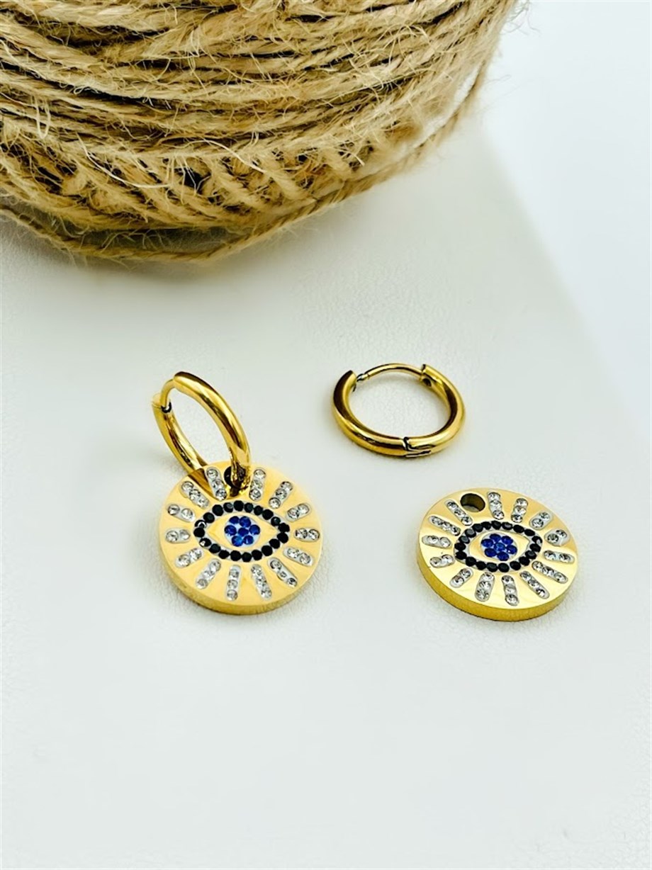 GÖZ MODEL ÇELİK KÜPE