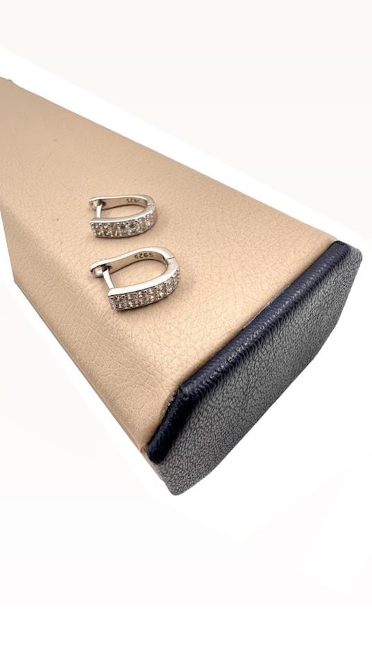 GÜMÜŞ HALKA KÜPE