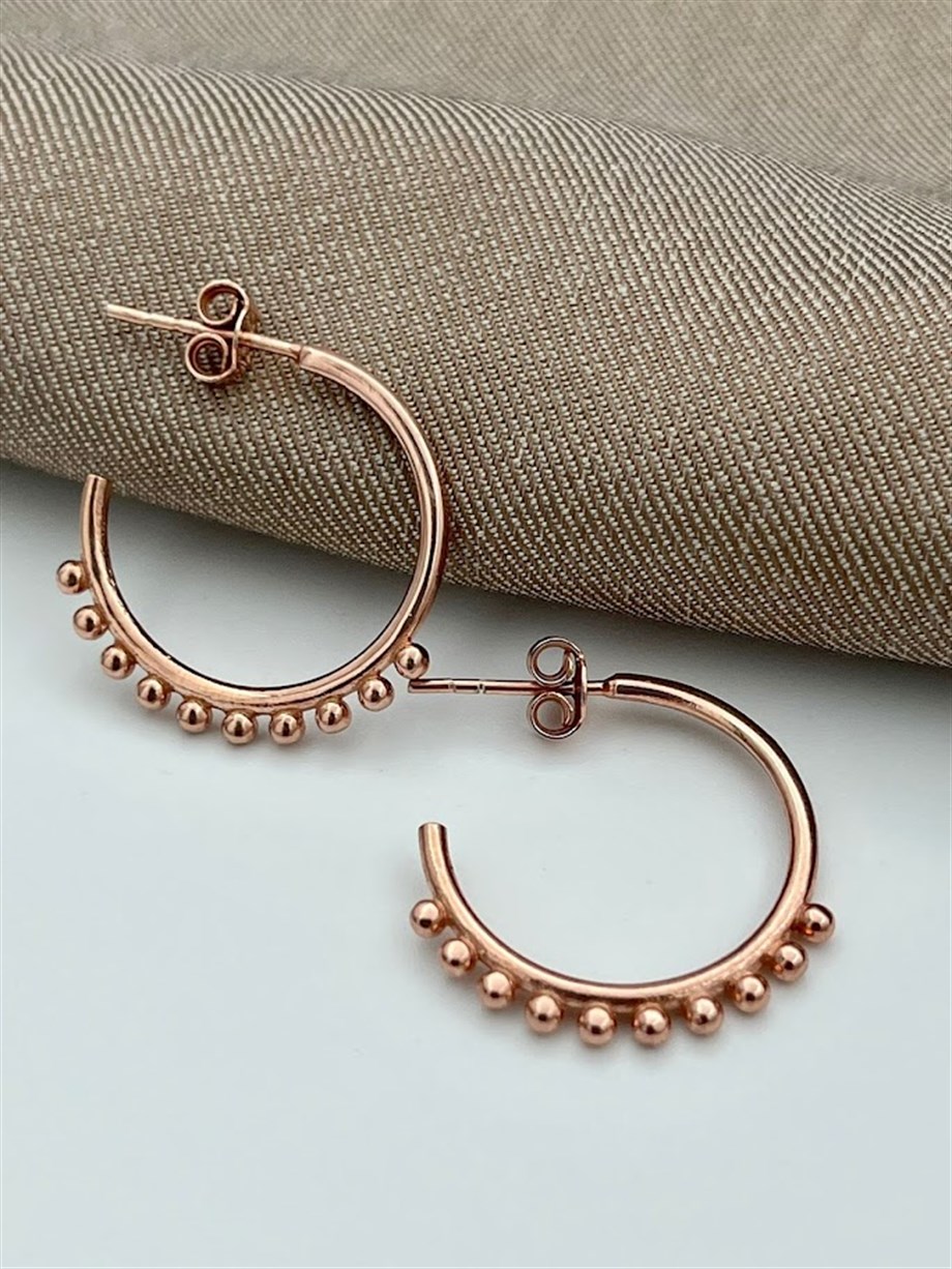 GÜMÜŞ HALKA KÜPE