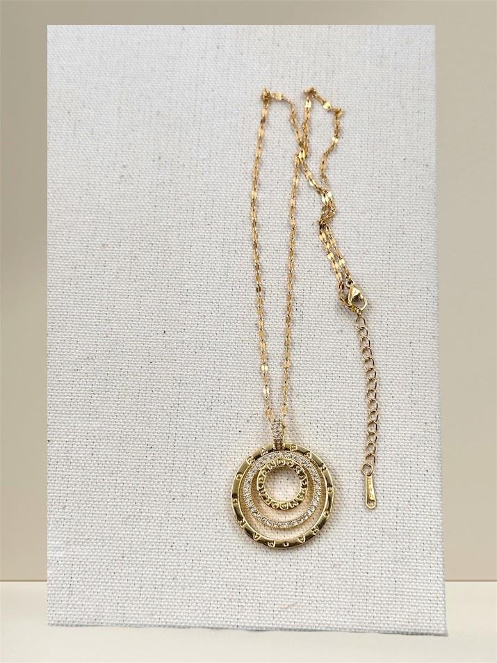 HALKA MODEL ÇELİK KOLYE