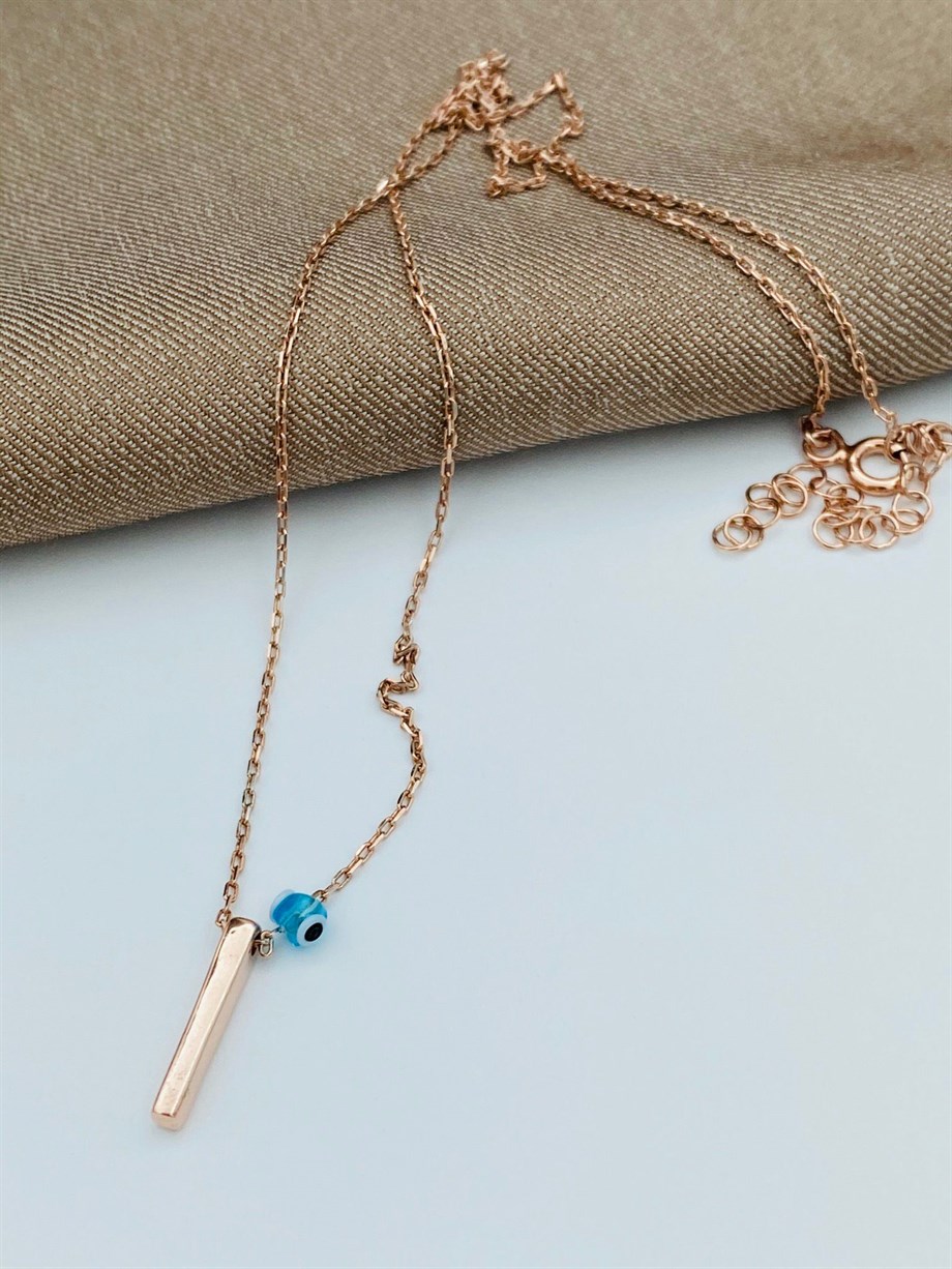 ''I'' HARFİ GÜMÜŞ KOLYE