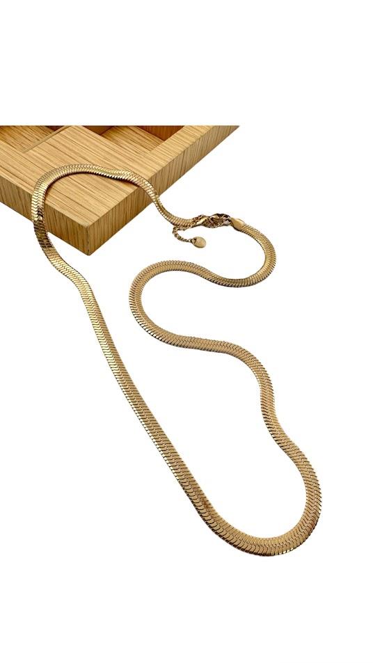 İTALYAN ZİNCİR ÇELİK KOLYE