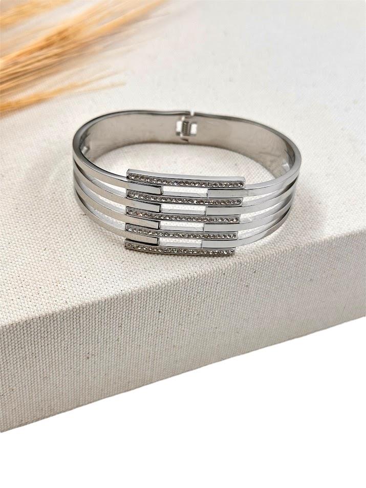 KABURGA MODEL ÇELİK BİLEZİK