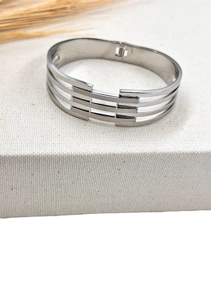 KABURGA MODEL ÇELİK BİLEZİK