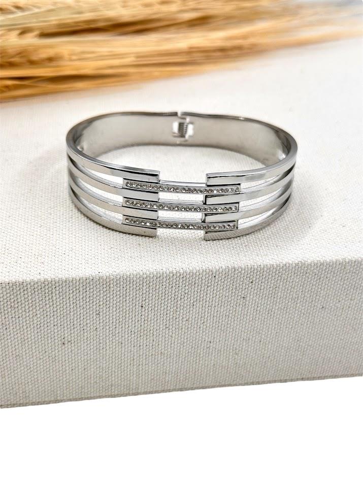 KABURGA MODEL ÇELİK BİLEZİK