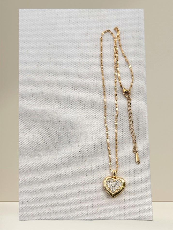 KALP MODEL ÇELİK KOLYE