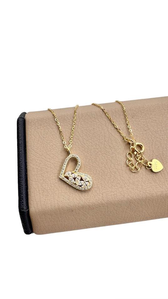 KALP MODEL GÜMÜŞ KOLYE