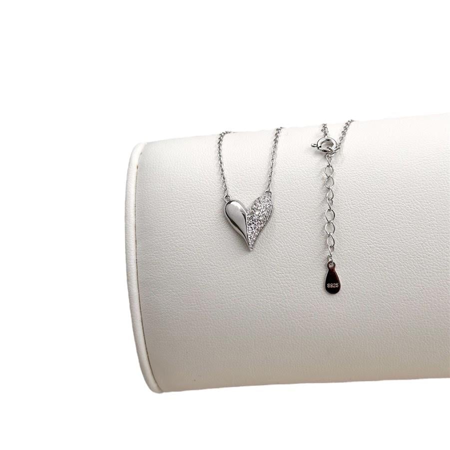 KALP MODEL GÜMÜŞ KOLYE