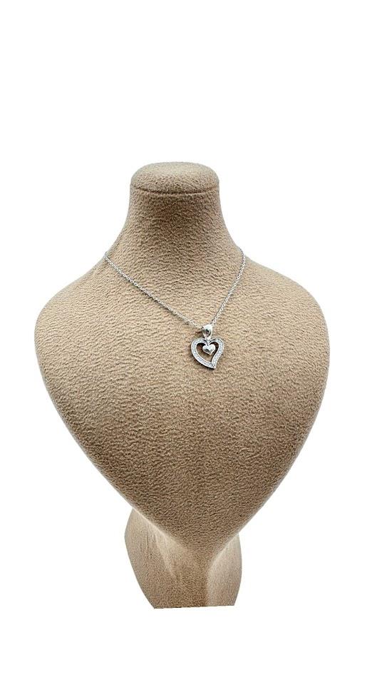 KALP MODEL GÜMÜŞ KOLYE