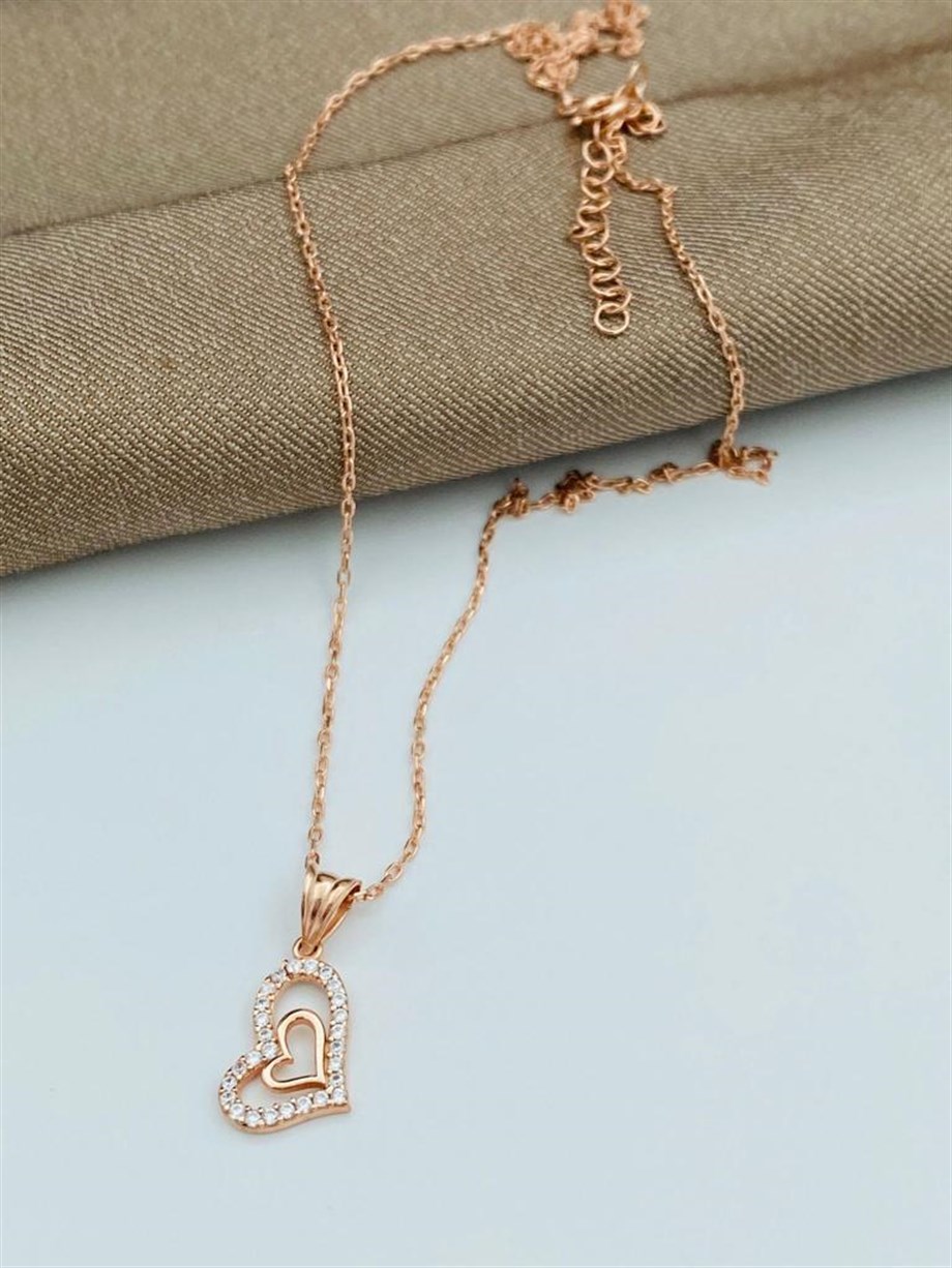 KALP MODEL GÜMÜŞ KOLYE