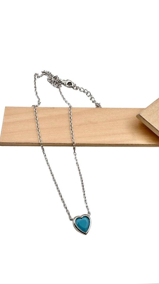 KALP MODEL GÜMÜŞ KOLYE