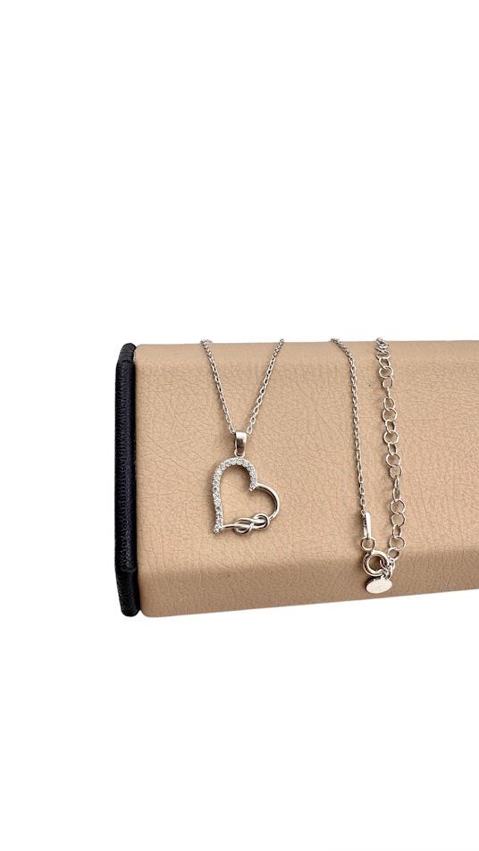 KALP MODEL GÜMÜŞ KOLYE