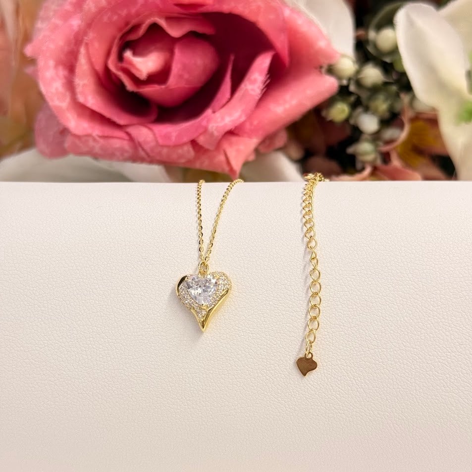 KALP MODEL GÜMÜŞ KOLYE