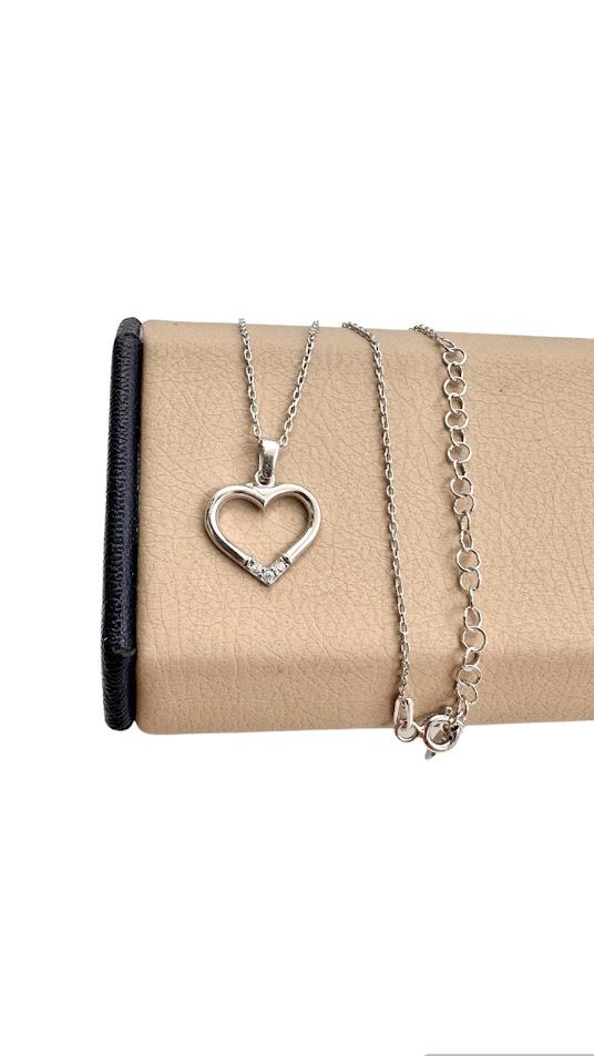 KALP MODEL GÜMÜŞ KOLYE