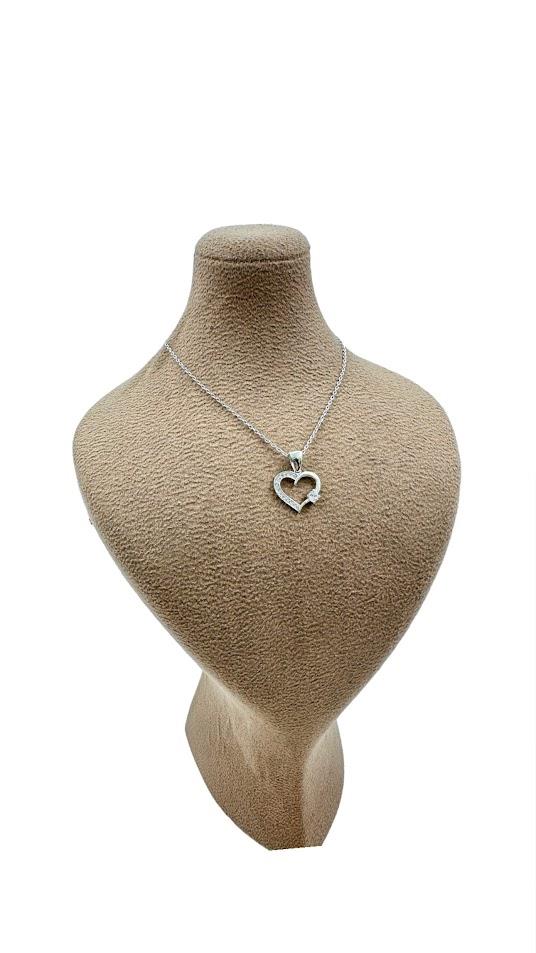 KALP MODEL GÜMÜŞ KOLYE