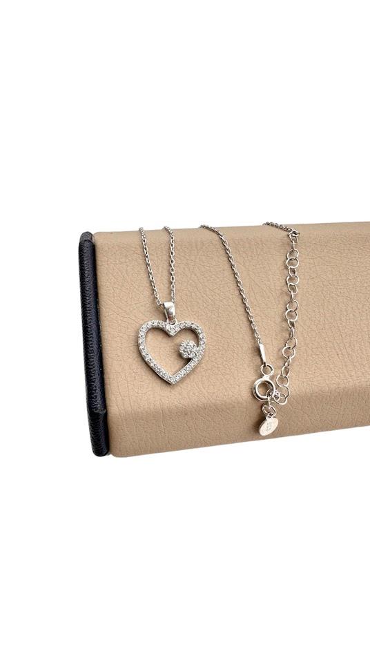 KALP MODEL GÜMÜŞ KOLYE