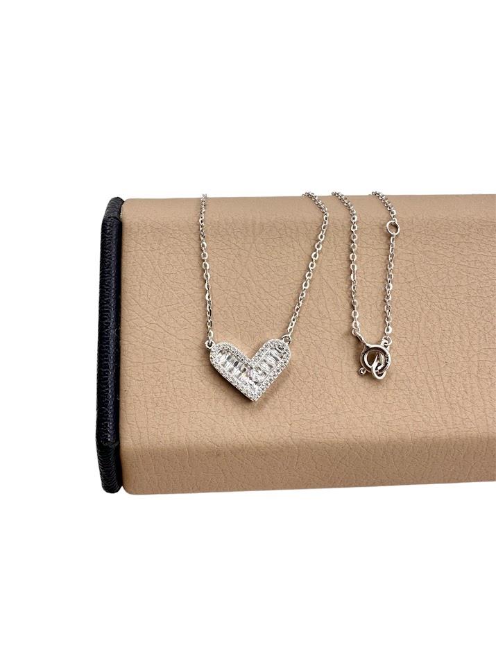 KALP MODEL GÜMÜŞ KOLYE