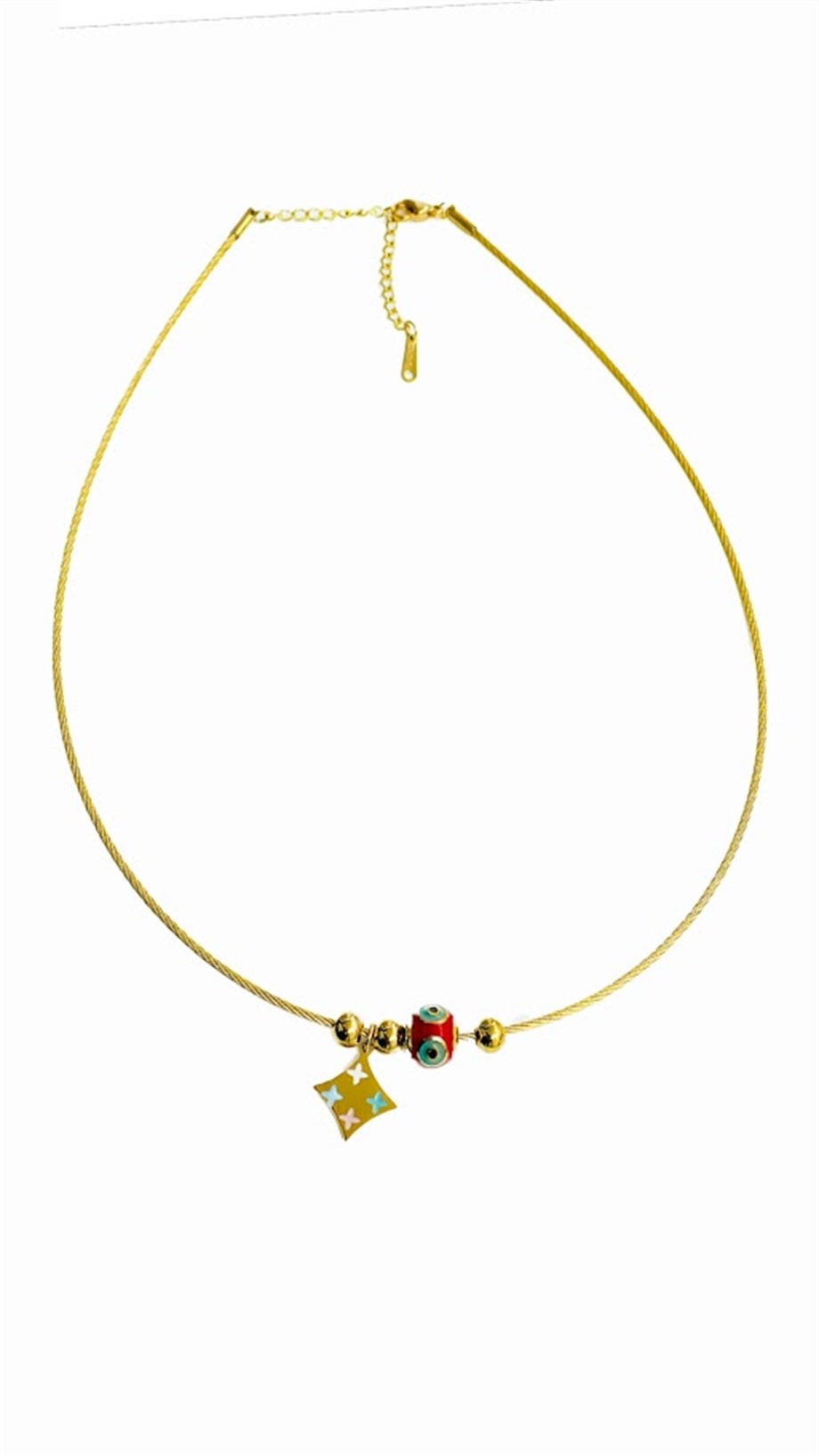 PANDORA MODEL ÇELİK KOLYE