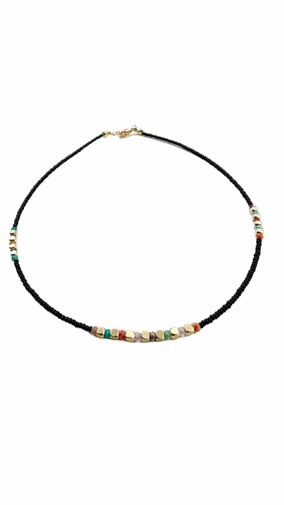 RENKLİ BONCUK KOLYE