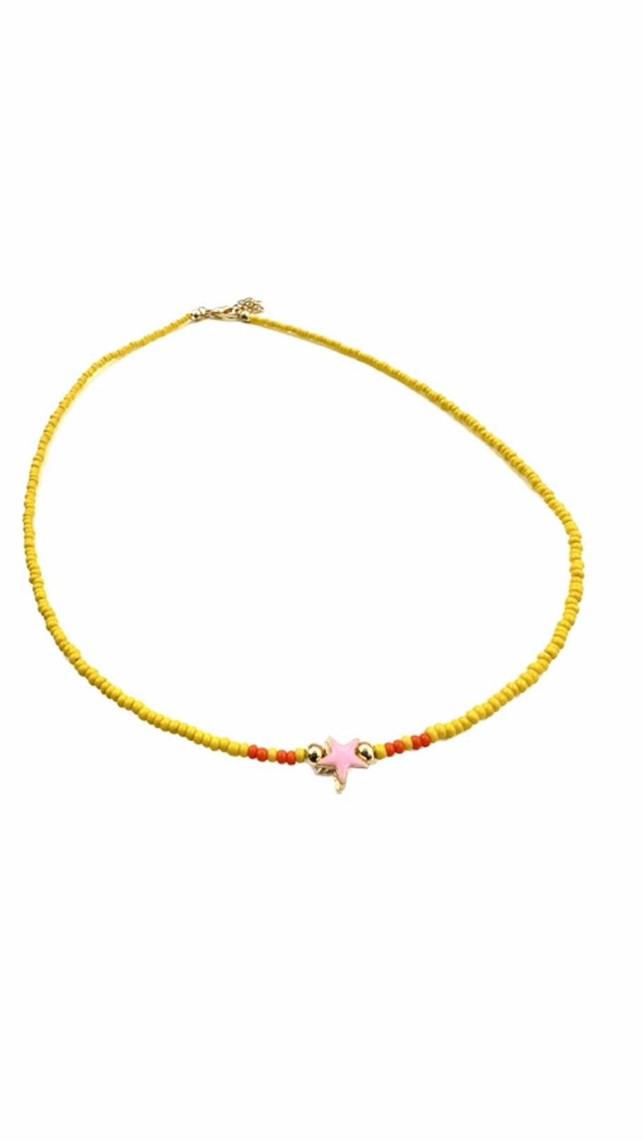 RENKLİ BONCUK KOLYE