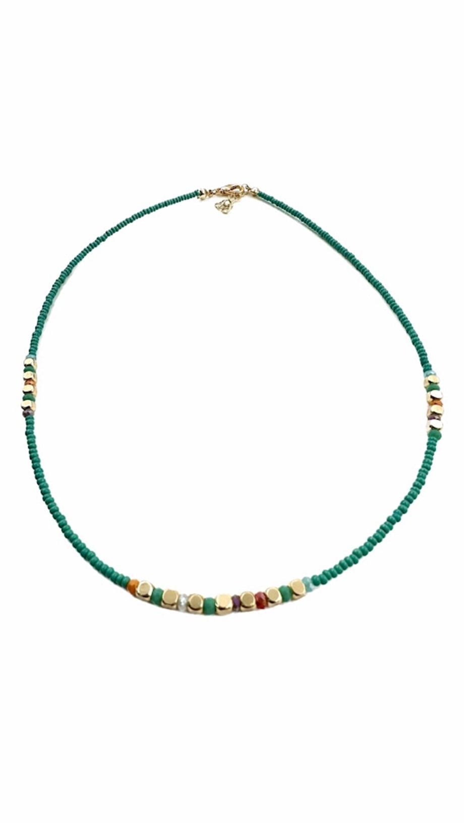 RENKLİ BONCUK KOLYE