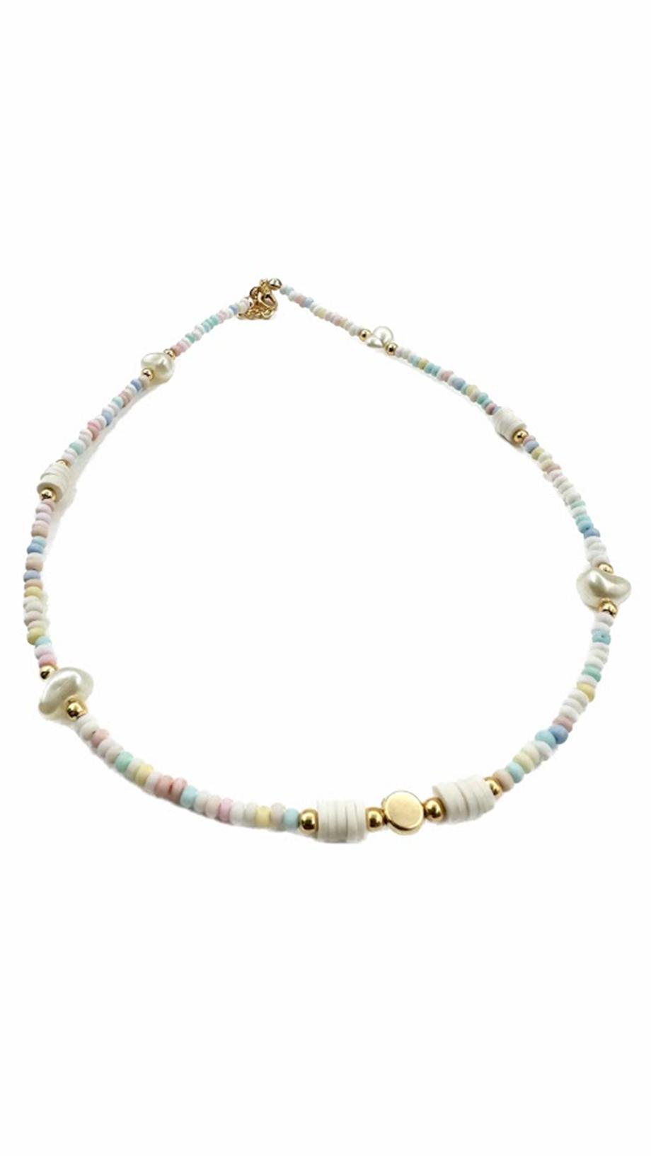 RENKLİ BONCUK KOLYE