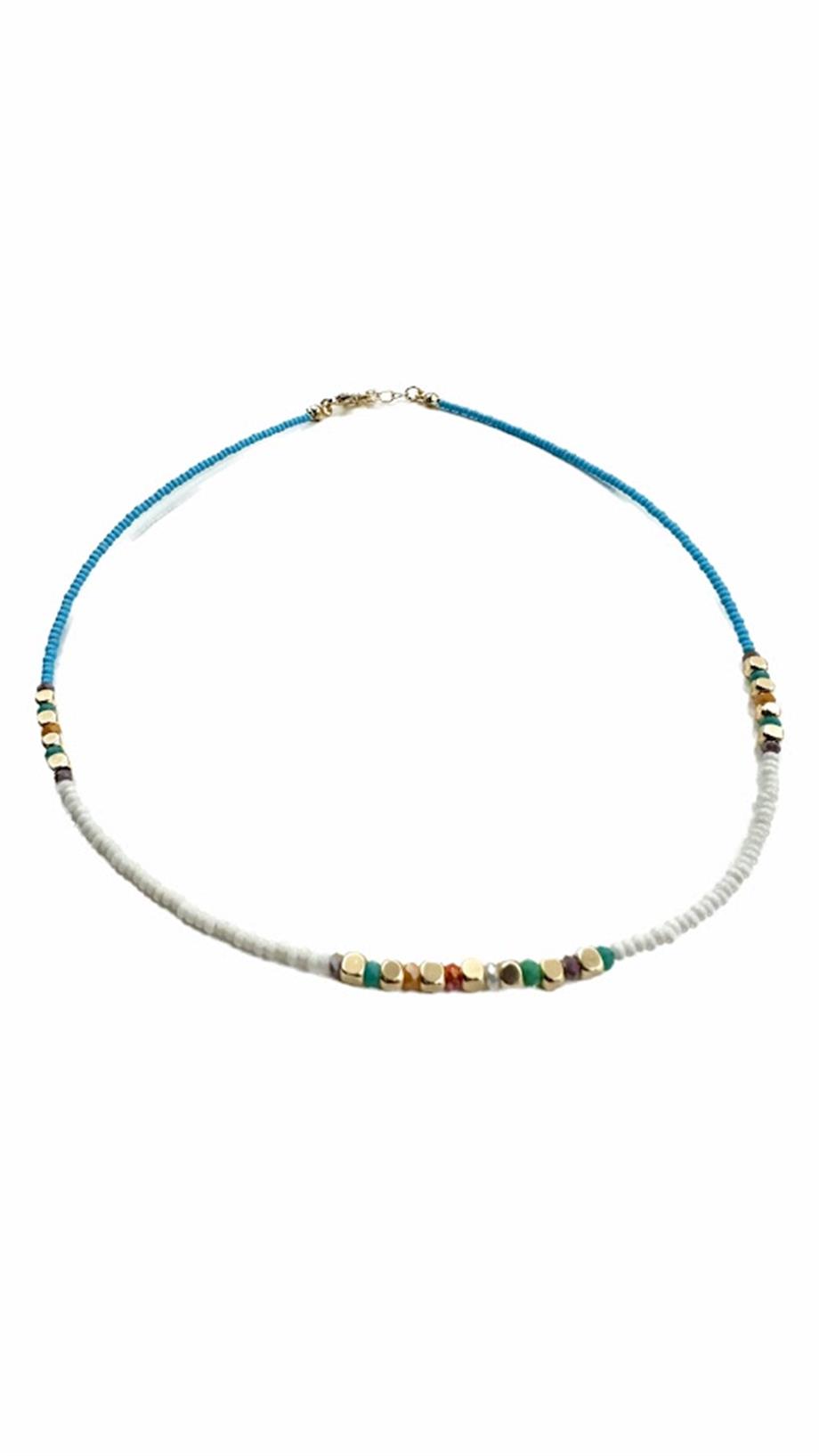 RENKLİ BONCUK KOLYE