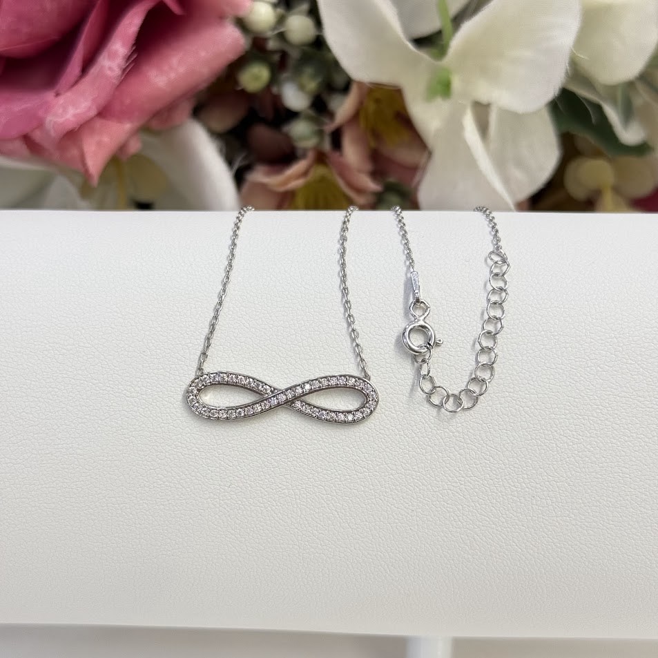 SONSUZLUK İŞARETİ GÜMÜŞ KOLYE